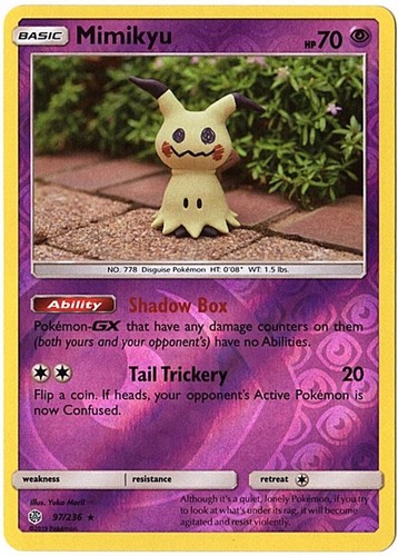 Mimikyu 236 cosmic - cosmic, eclipse