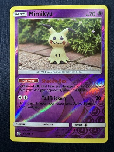 Pokemon mimikyu 236 - mimikyu, 97/236