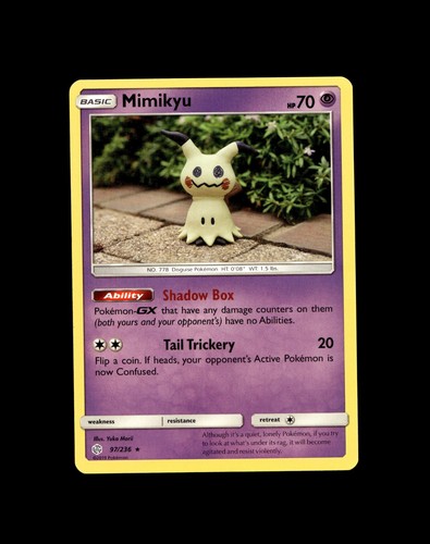 Carte pokemon mimikyu - carte,