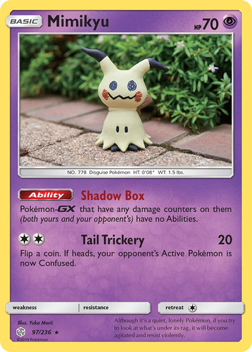 Pokemon mimikyu sole luna - e,