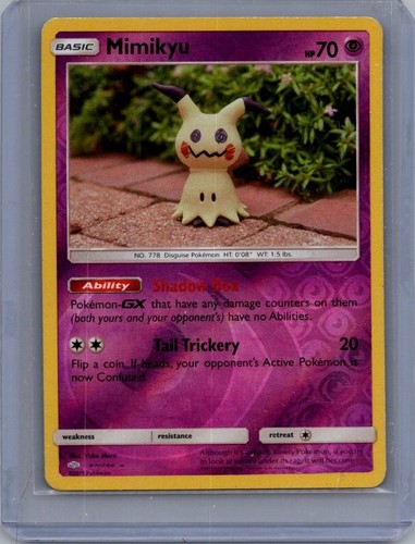 Mimikyu reverse holo 236 - reverse,