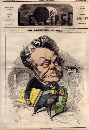 Journal caricature eclipse - caricature, "l'eclipse"