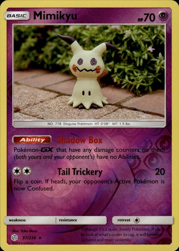 Mimikyu 236 raro pokemon - raro,