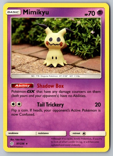 Pokemon mimikyu rare sm - pokemon:,